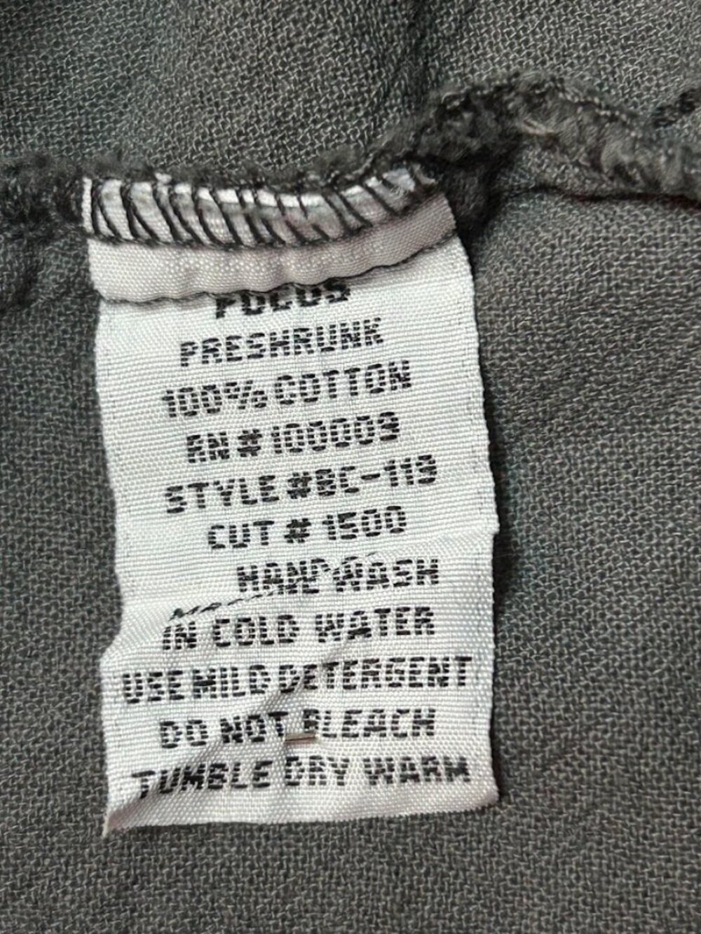 Focus Casual Life Women's Gray Maxi Skirt - Picture 4 of 4